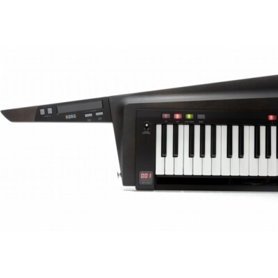 Korg RK-100S 2 BK Translucent Black Keytar Synthesizer Shoulder