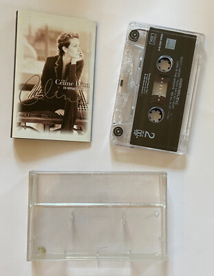 SELTENE AUDIOKASSETTE @ K7 @ CELINE DION @ WENN ES GENUG IST ZU LIEBEN @ SELTEN @ PROMO!