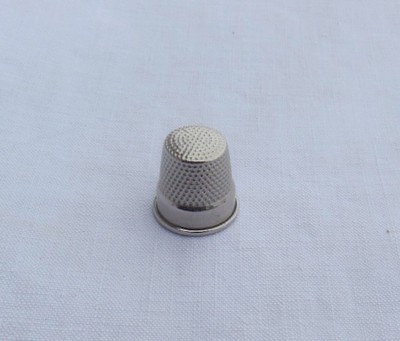 Prym Dé à coudre avec bord antidérapant - Argent - 17mm - 1 pièce