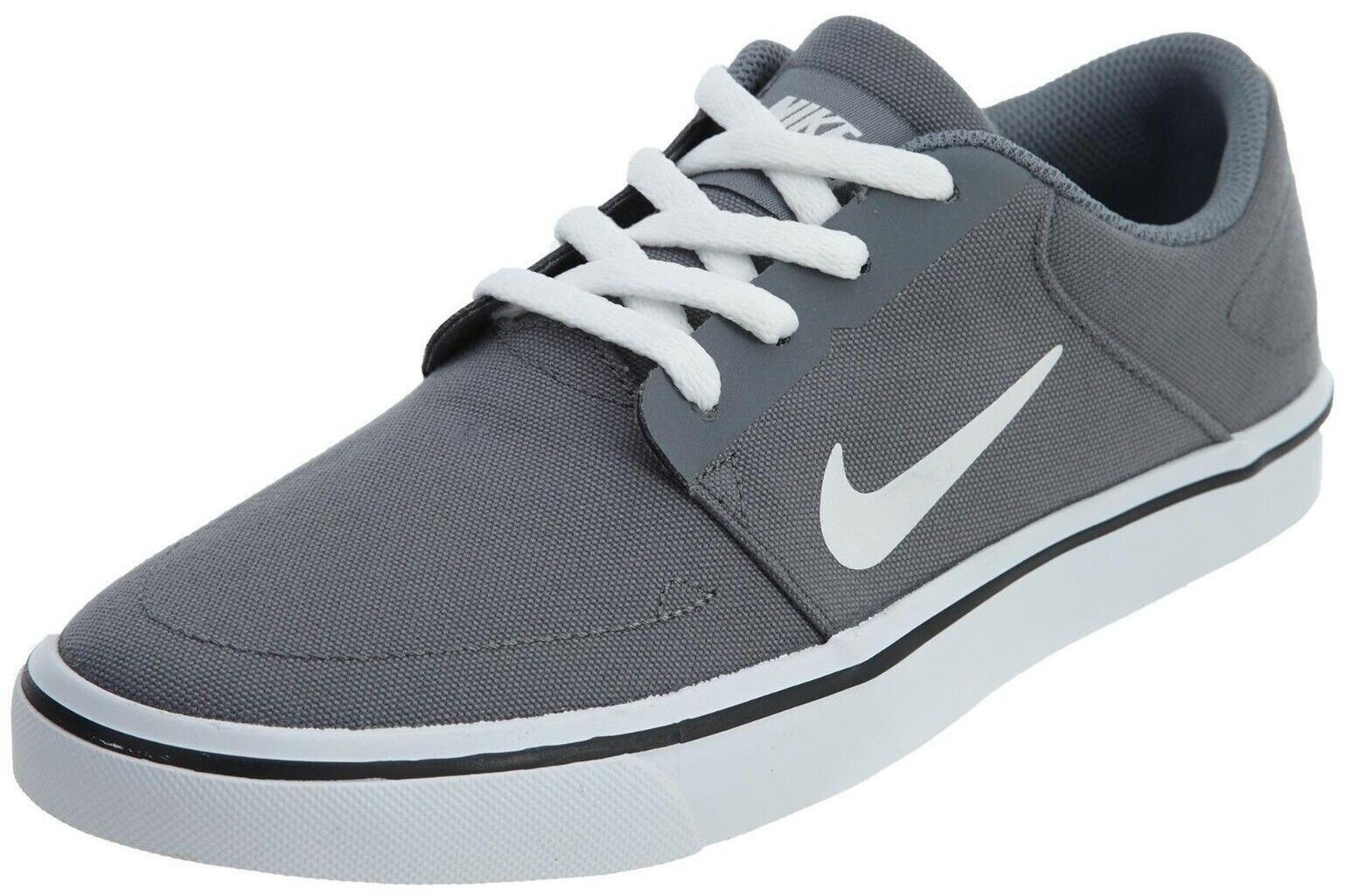 Nike SB Portmore II Men\'s Size 11.5 Gray Canvas Low Top Skate Shoes 880269-002 Nike SB Portmore II Gray for Sale | Authenticity Guaranteed  main image 2