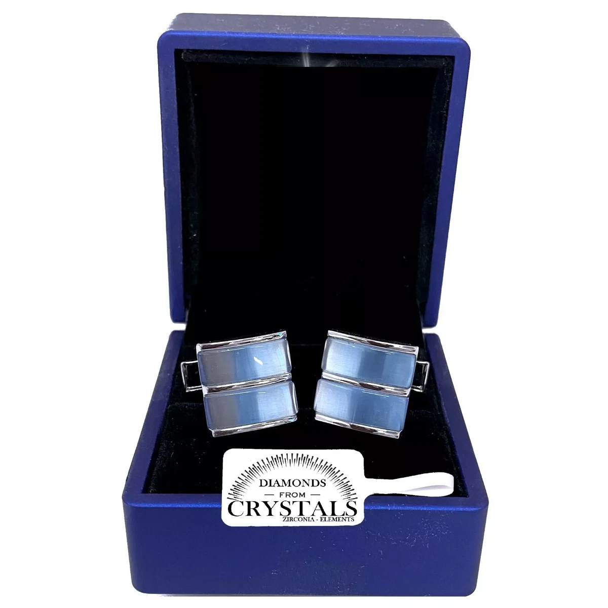 AMDXD Gemelli Camicia Uomo Matrimonio Argento Lineae Parallele Gemelli