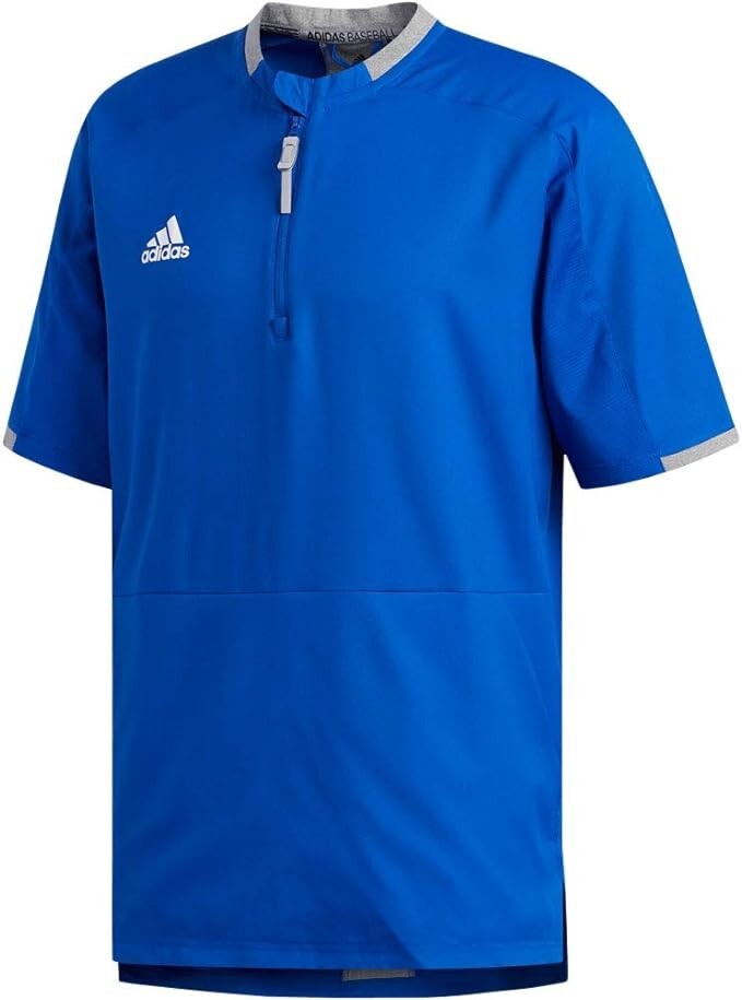 Adidas Fielder's Choice Cage Jacket Men's Baseball Shirt Royal Size XS
