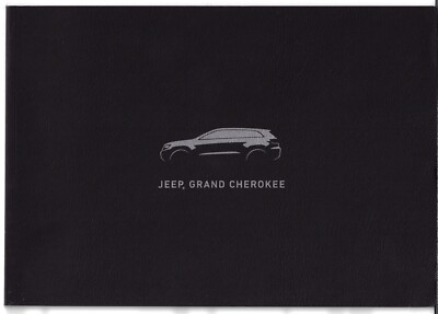 Jeep Grand Cherokee 2015-2017 UK Marktprospekt SRT, Summit, Overland & Limited