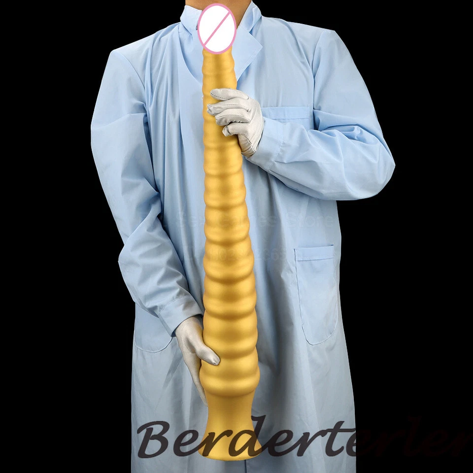 Consolador Anal 72x10cm Súper Largo y Grande Plug Dilatación Anal Espiral Anal Juguetes Sexuales Foto 3 de 4