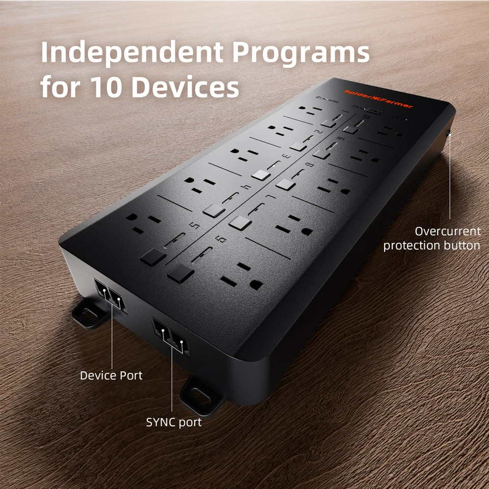 2025 Spider Farmer AC10Genius Grow System App-Based Smart Control for Grow Room - Image 3 of 4