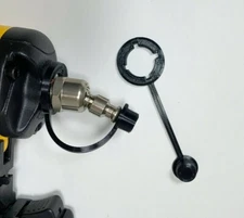 Dust Cover Cap SWIVEL 1/4 NPT -  for Air Grinder Nailer Stapler 1 or 3 PACK