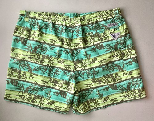 Columbia PFG Super Backcast 6" Fishing Water Shorts Mens XL Marlin Print - Picture 3 of 5