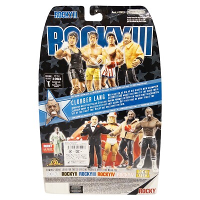 Jakks Pacific Rocky III CLIBBER Lang Thunderlips Jimmy Lennon