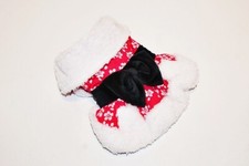 Hundemantel Wintermantel Design "Flower" Plüschkragen - gefüttert - pink - XXS -