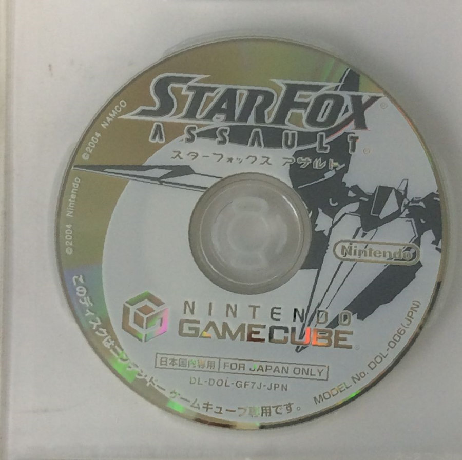 Nintendo Game Cube Star Fox Assault Japan Version Disc Only 1171