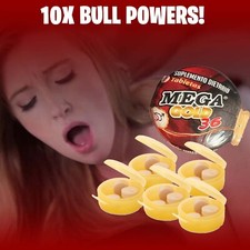 Megas'X Gold 36 - Extra Men Sexual Powers Bed Bull Booster Pills For Men