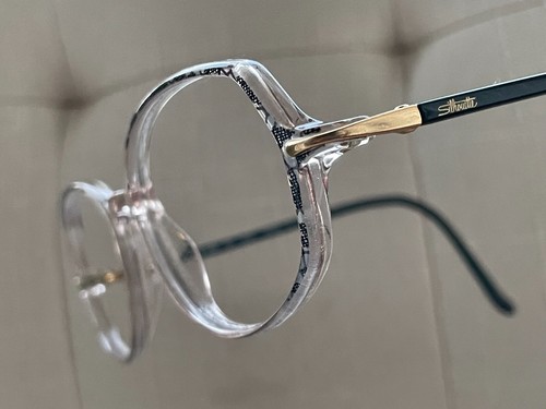 Silhouette Women Eyeglasses Clear/Black Glasses Frame 53[]15 130 made in Austria