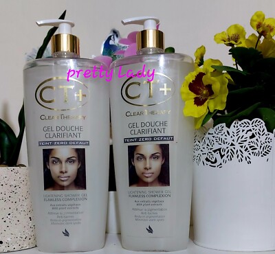 CT+ klärendes Duschgel 800 ml minimiert dunkle Flecken, makelloser Teint 