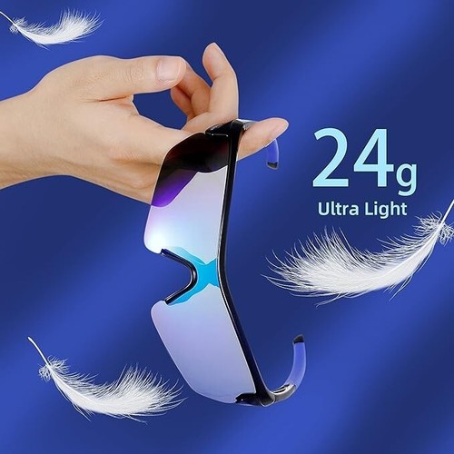AcrossCea Polarized Cycling Glasses, Sports Sunglasses for Men Women with 3 Inte - Picture 4 of 6