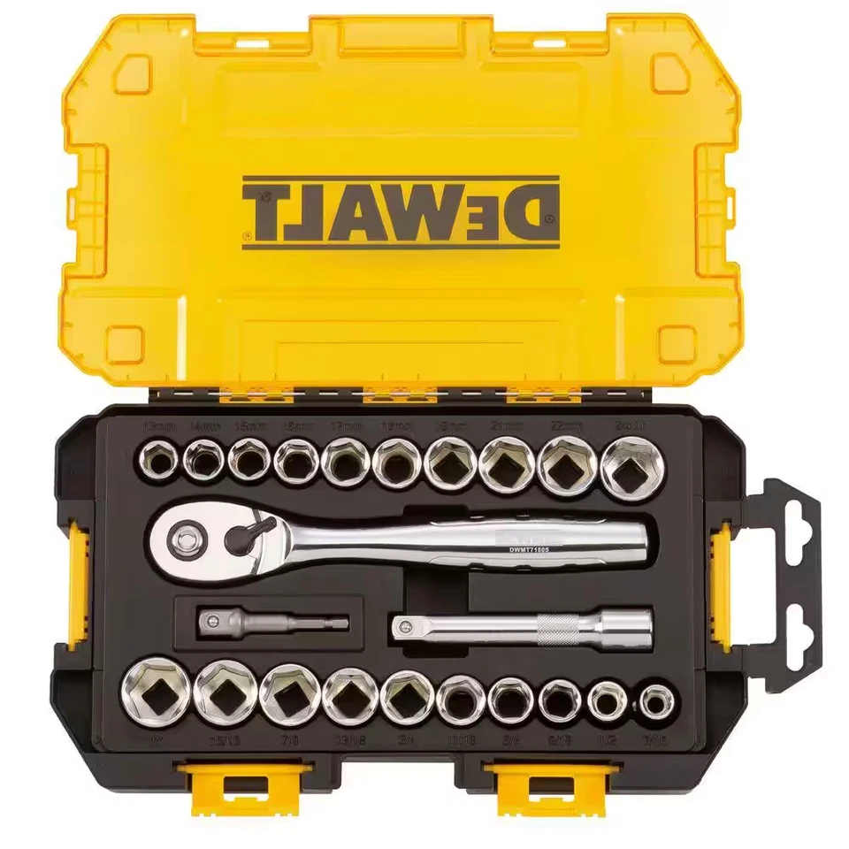 DEWALT 1/2 In. Drive Combination Socket Set with Case (23-Piece) - Image 3 of 3