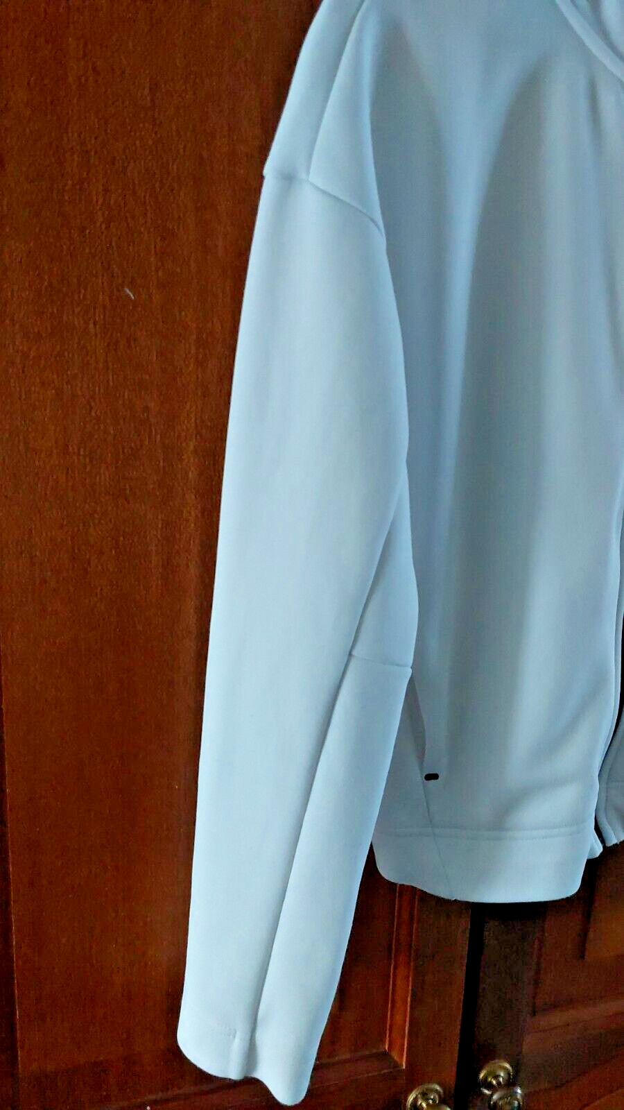 Ladies Uniqlo Ice White  Full-Zip Therma Stretch Hoodie Size S thumbnail 7