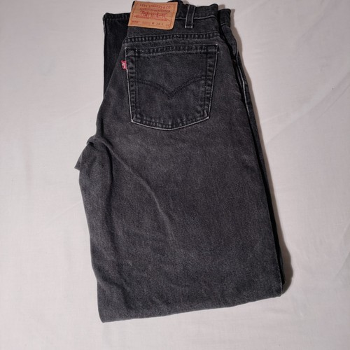Levis 550 Relaxed Fit Tapered Leg Jeans Sz 28 x 32 (26"x31.25" Actual) Imperfect