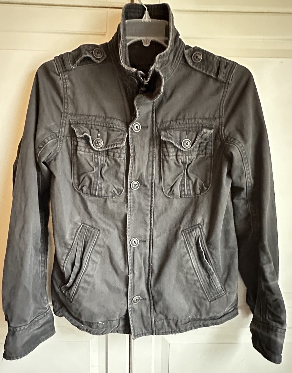 Abercrombie and Fitch Sentinel Jacket XL Distressed Vintage