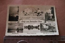 Great old card - greeting from Steinhuder Meer - 50s-60s