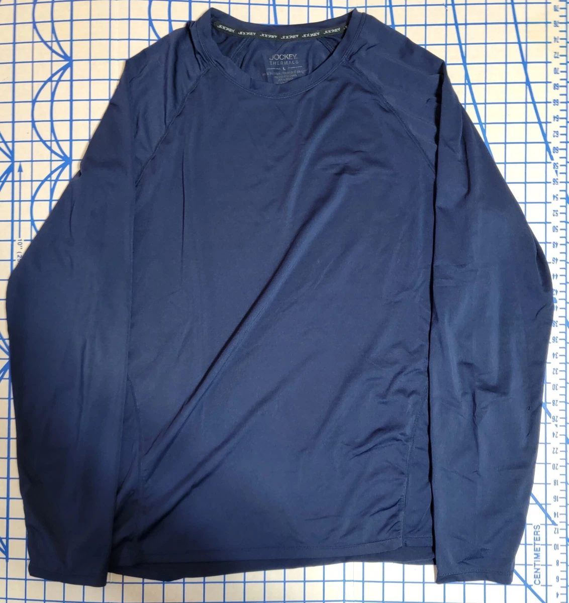 Jockey Maglietta Uomo Activewear Space Dye, Tessuto Traspirante Ed Elasticizzato, Girocollo, Grigio Mélange