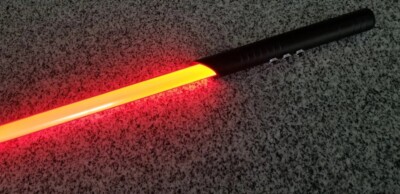 Color Change RGB Lightsaber ''The Raver'' Aluminum Hilt 7 Colors in One Saber
