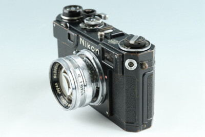 Nikon S2 Original Black Paint + NIKKOR-S・C 50mm F/1.4 Lens Nikon S2 Original Black Paint + NIKKOR-S・C 50mm F/1.4 Lens