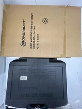 Powerbuilt 21 Piece Vacuum Pump Kit 648744 Repair Component Hydraulic System