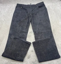 Kenneth Cole Reaction Cord Jeans Men's 34x34 Black Slim Fit SR3F9517 Cotton 6229