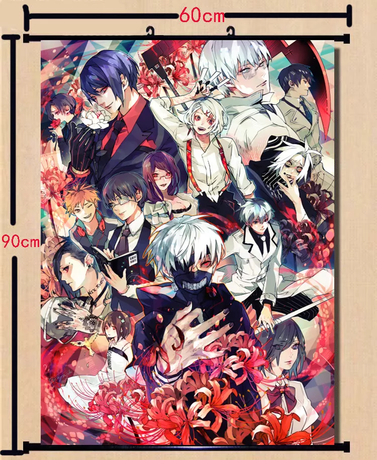 Anime Wall Scroll Poster Tokyo Ghoul:re Character art Home Decor