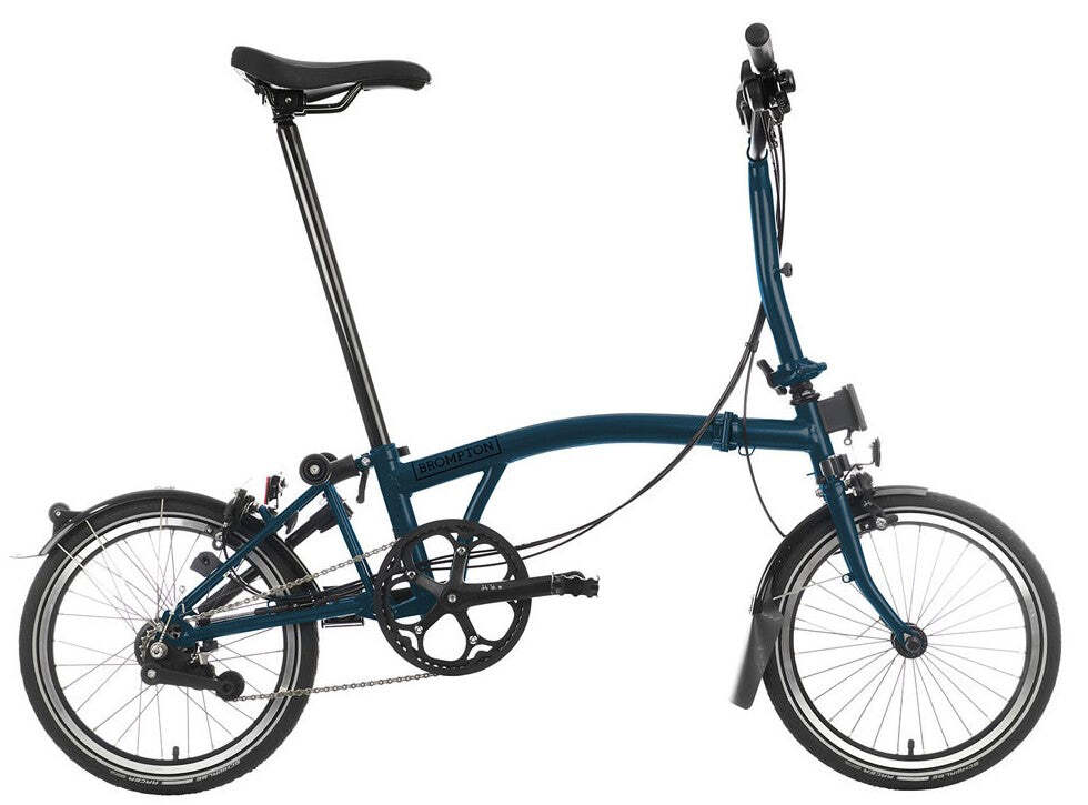 Brompton C Line M6L Black Edition Faltrad Ocean Blue Radsport Herren Damen 390590₽