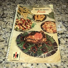 ~~Vintage 1951 International Harvester How To Freeze Foods Cookbook Recipe Book~