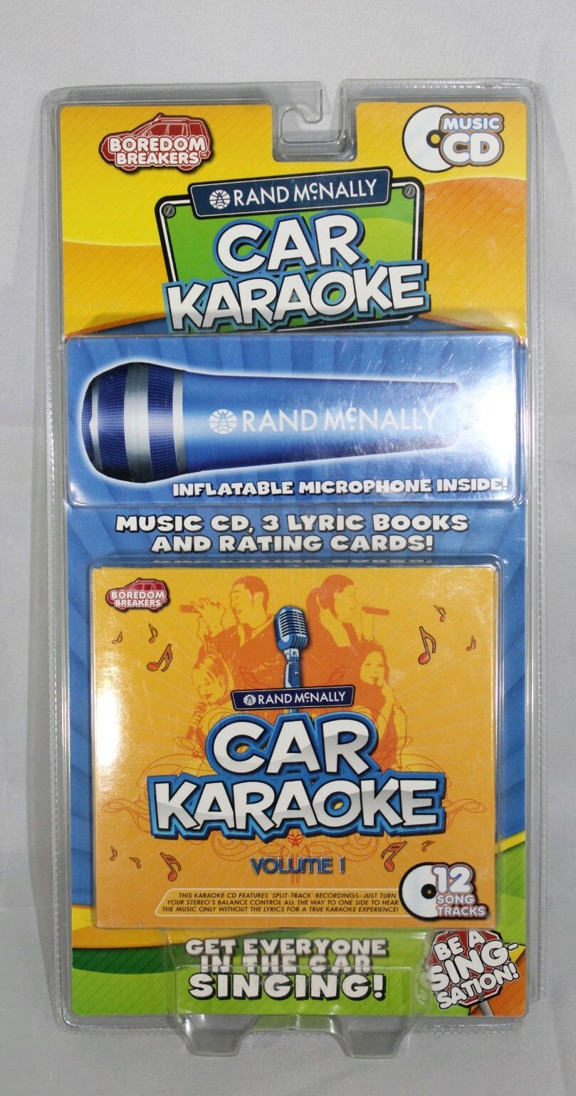 Boredom Breakers Car Karaoke by Rand McNally and Rand McNally and Company (2009, Other, Mixed