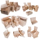 Selection of 100 Large & XL Wooden Storage Boxes / Wood Trunk Chest Crate Box