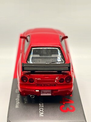 Mini GT 1:64 Nissan GT-R R34 Tommykaira R-z Red #543 | eBay