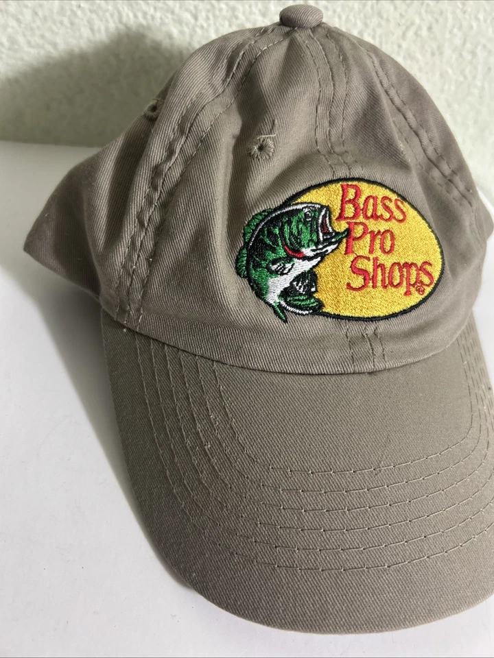 Gorra de béisbol Bass Pro Shops beige SnapBack talla juvenil Foto 3 de 4