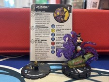 Heroclix Harley Quinn and Gotham Girls set Zatanna 053 Super Rare w/card 