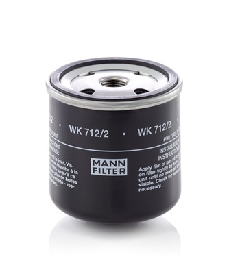 MANN-FILTER Kraftstofffilter WK 712/2 Heizung Anschraubfilter für DEUTZ FORD D06