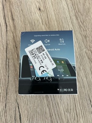 WIFI Wireless Carplay AI Box Android Auto Adapter Konverter mit/Netflix YouTube