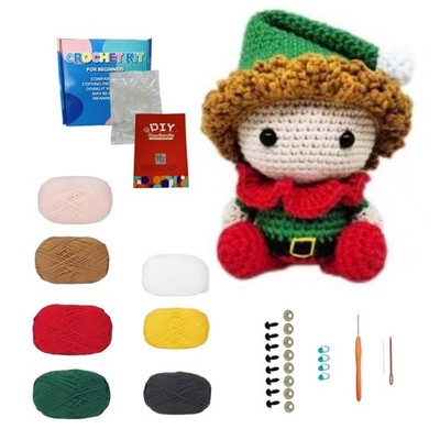 Garn Puppen Bastelset Handarbeit Geschenk Kawaii Häkeln Bastelset für Anfänger