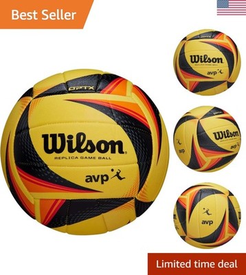 Beach Ready AVP Game Volleyball - Optic Flow Graphics for Enhanced Tracking