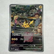 Pikachu 173/165 SV Scarlet & Violet 151 Illustration Rare Holo Full Art EN 2023 on eBay