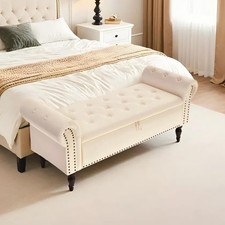 Sitzbank mit Stauraum Umdrehen Mit Booster-Gasstange Sofabank 133 x 53 x 46 cm