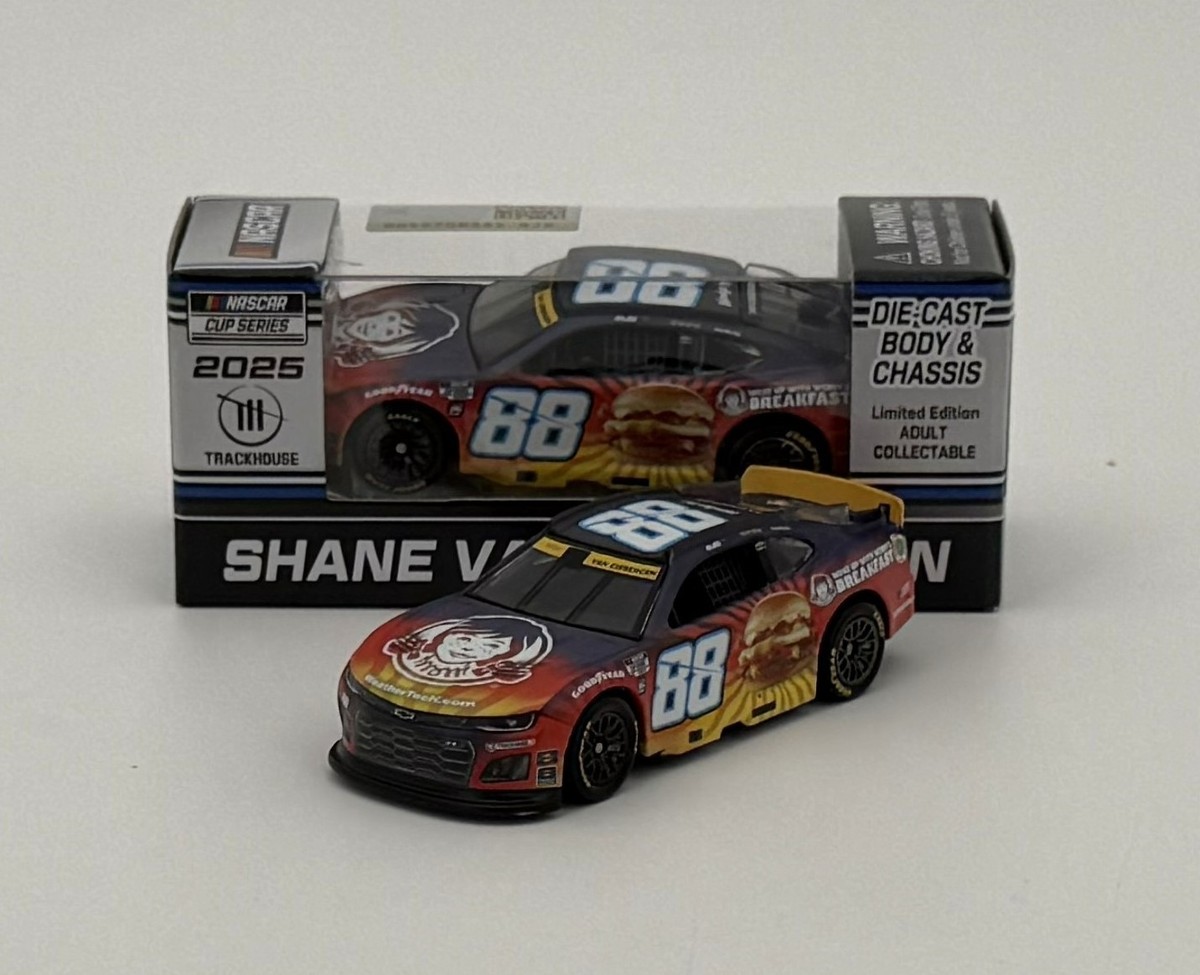 2025 SHANE VAN GISBERGEN #88 Wendy's Breakfast Baconator 1:64 In
