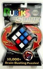 Rubik's Slide Electronic Game 10,000 Brain Busting Puzzles Rubiks Cube NEW