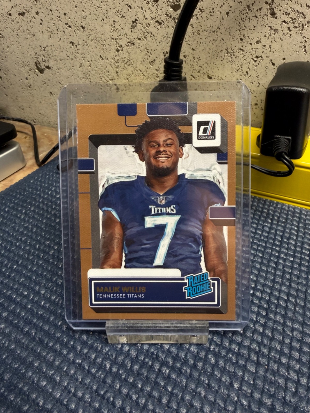 Malik Willis /100 Rated Rookie Portrait Studio Series 2022 Panini Donruss RC