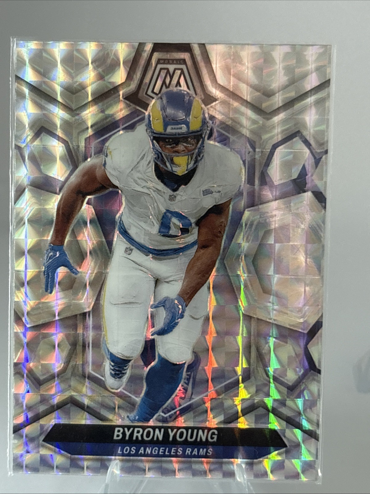 2024 Panini Mosaic - Byron Young #133 Mosaic Prizm