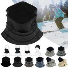 Winter Fleece Warm Windproof Face Mask Scarf Soft Neck Gaiter Bandana for Unisex