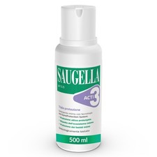 Saugella Acti3 Detergente Intimo pH 3.5 con Timo e Zinco Protezione Rafforzata