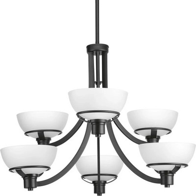 Progress Lighting P400036-031 6 Light Chandelier