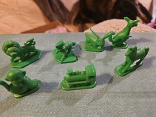 Vintage 1970's Tupperware Tupper Toys Busy Blocks 7 Figures
